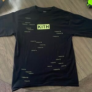 Kith black treats long sleeve